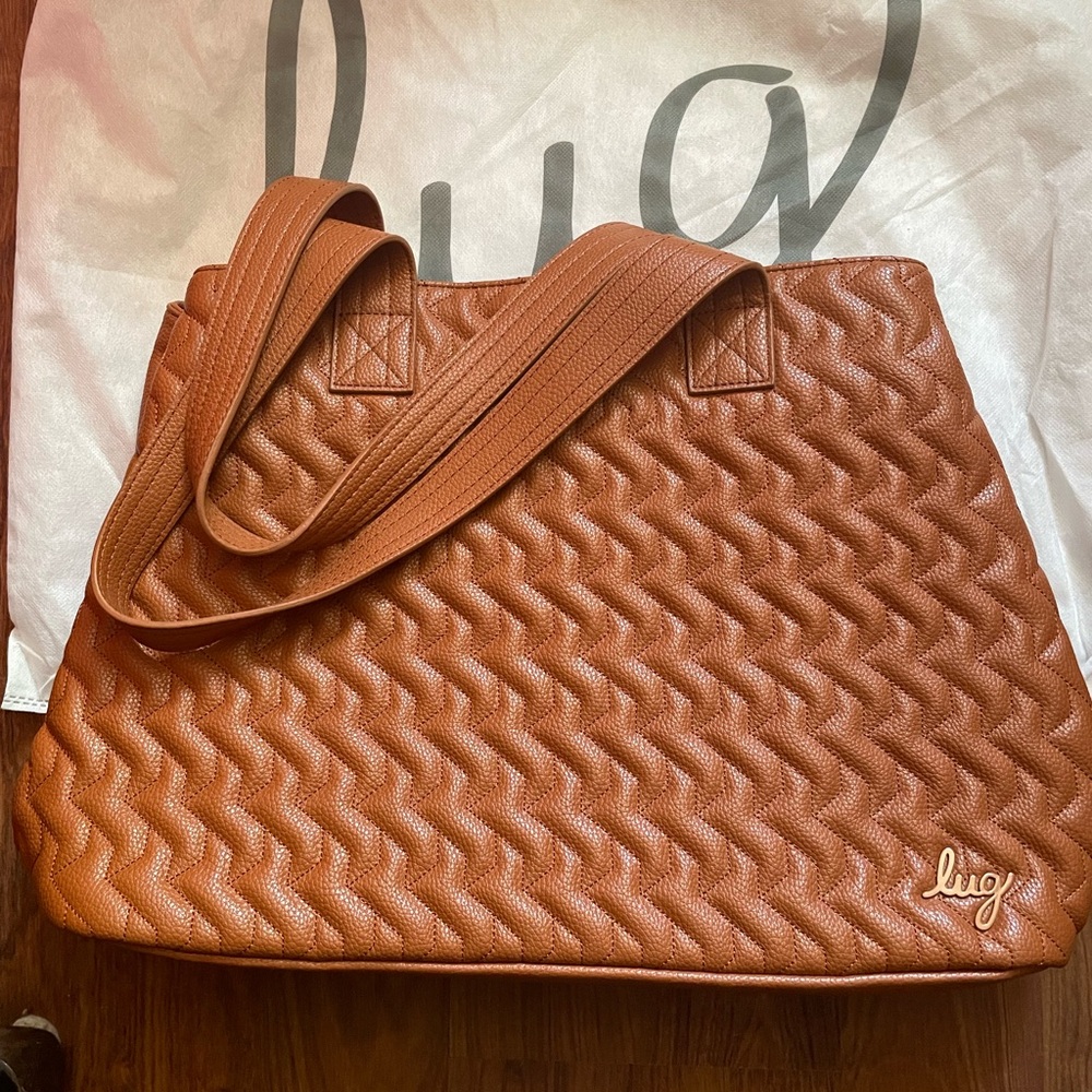 Lug Tempo VL (Vegan Leather) in Copper with leopard lining